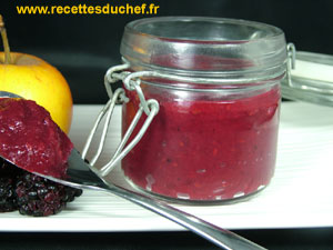 compote pommes mures