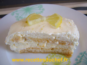 tiramisu citron