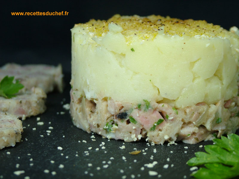 hachis parmentier andouille