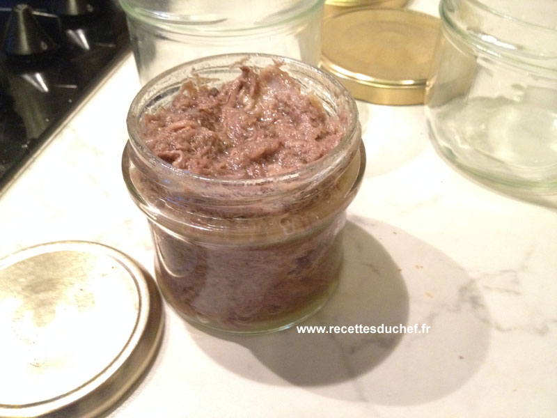 rillettes canard