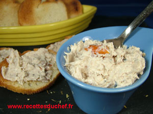 rillettes sardines tomates