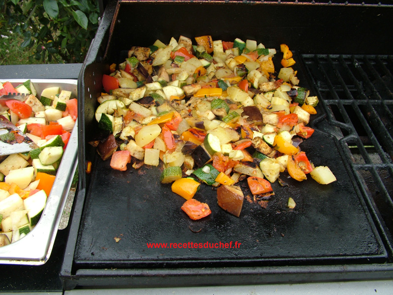 legumes plancha