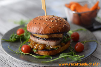 hamburger tournedos foie gras