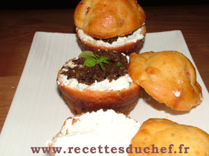 muffins poivrons