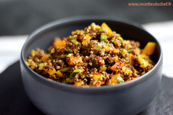 curry de quinoa rouge