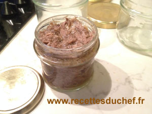 rillettes de canard