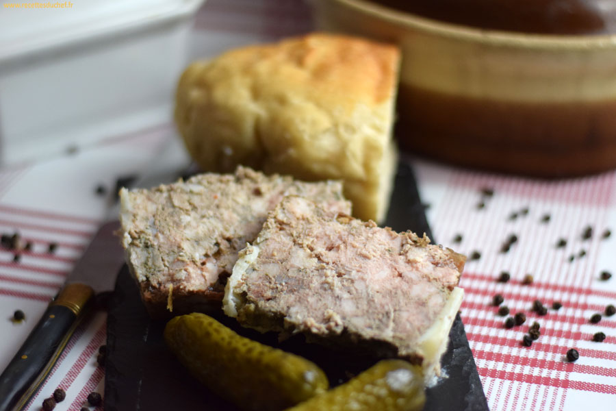 terrine de porc au calvados