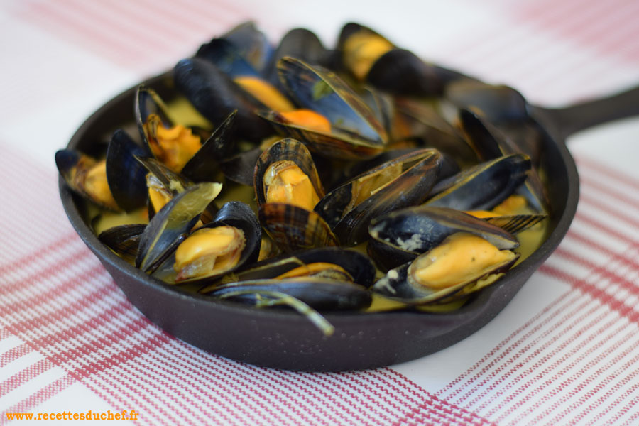 moules au curry