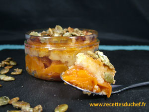 crumble graines de courge