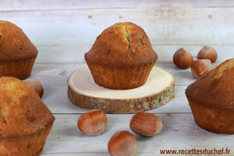 gateau farine noisette