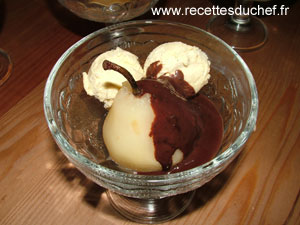 poire belle helene