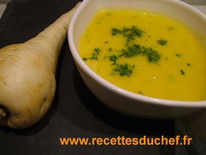 soupe panais carotte