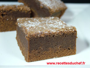 brownies au chocolat