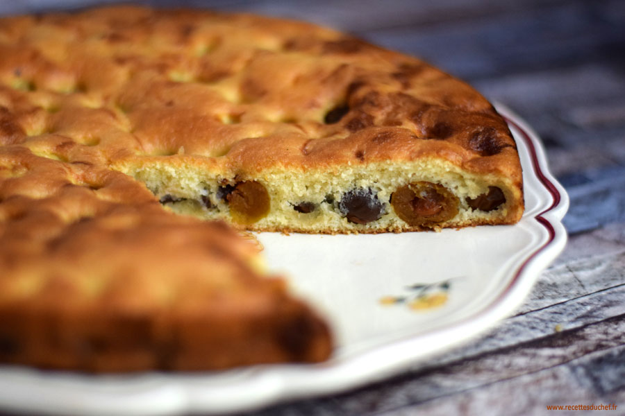 clafoutis aux fruits à l'eau de vie