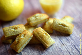 financiers à la crème de citron