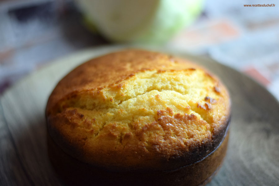 gateau chou blanc chocolat blanc