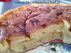 gateau pommes