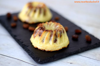 gateau semoule raisins secs