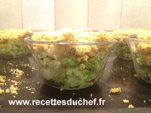 crumble chou romanesco