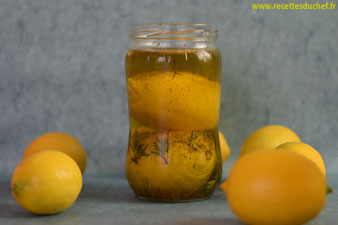 citron confit sel huile