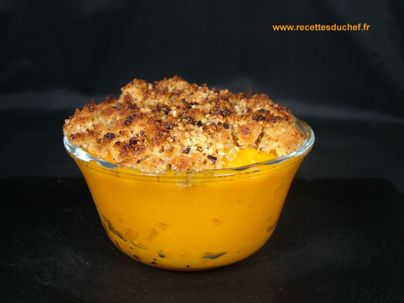 crumble potimarron