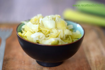 fondue poireaux