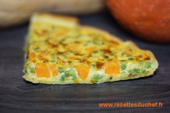 quiche courge butternut