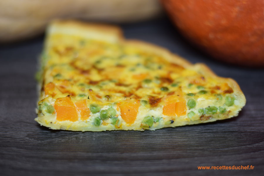 tarte courge butternut