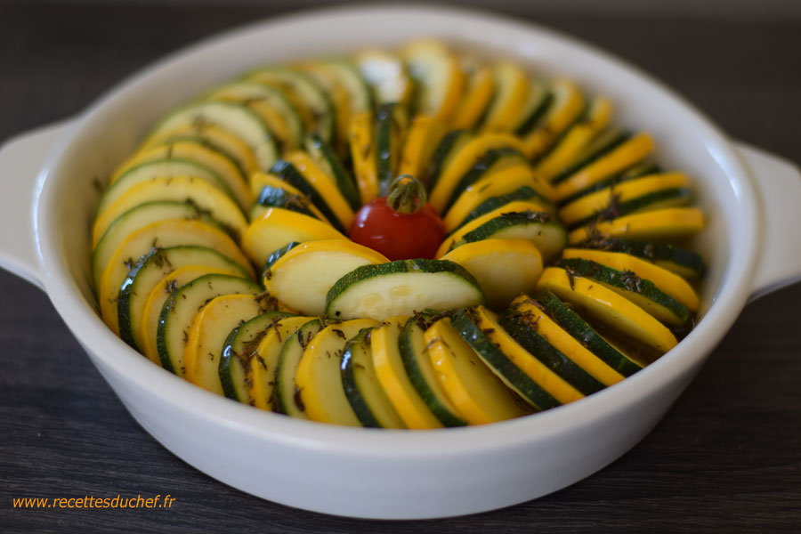 tian aux deux courgettes