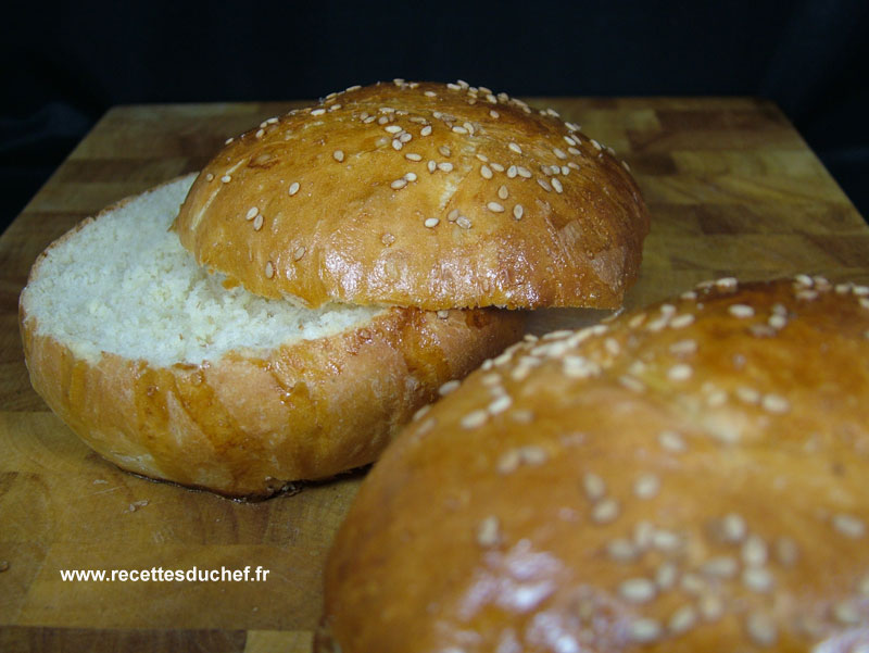 pains pour hamburger