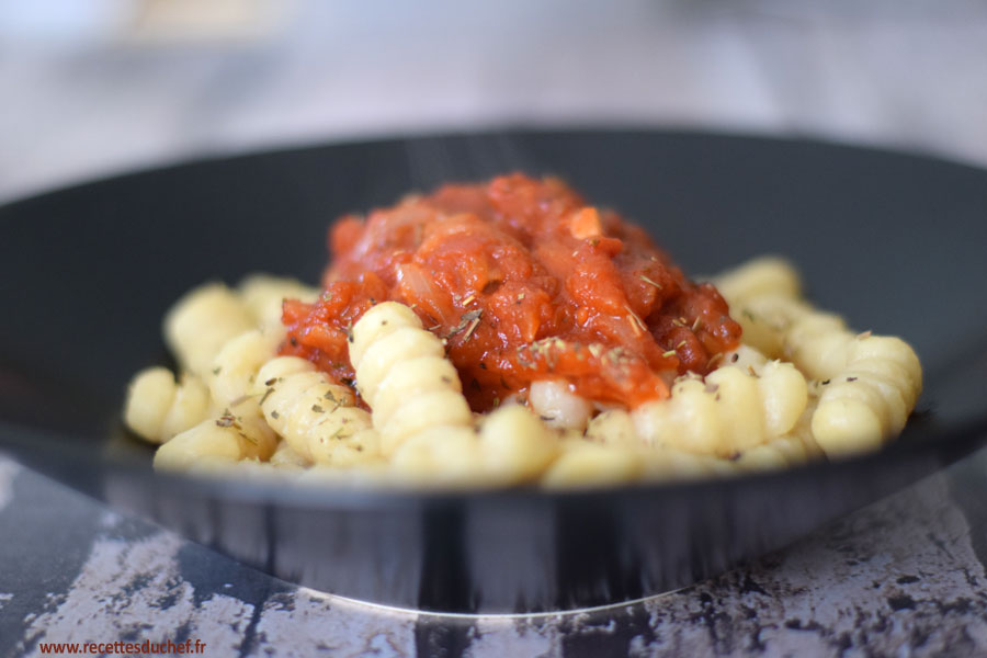 gnocchetti a la tomate