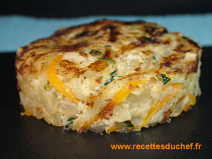 rosti aux legumes