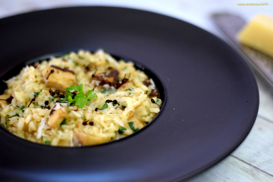 la meilleure recette de risotto aux cèpes