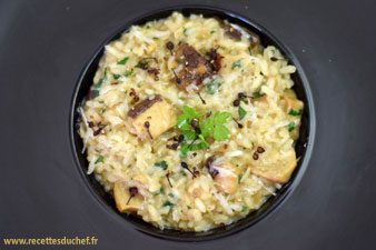 risotto aux cèpes