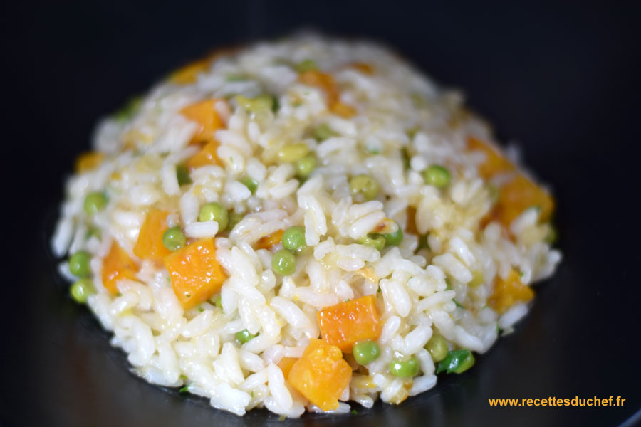 risotto courge butternut