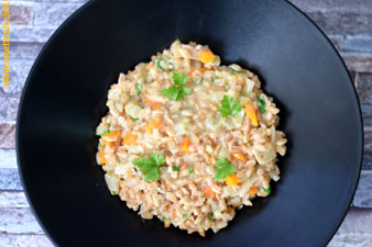 risotto d'épeautre