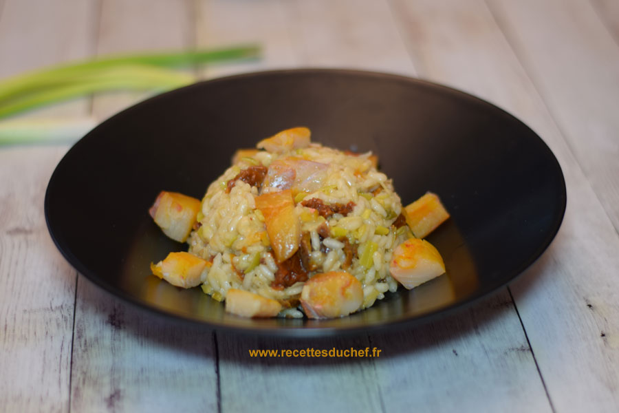 risotto de haddock