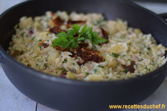 risotto fond d artichaut