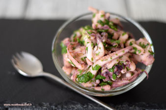 encornets en salade