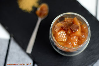 chutney poire anis raisin