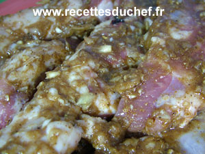 marinade porc poulet dinde