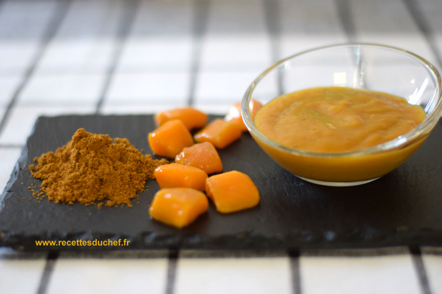 sauce mangue curry