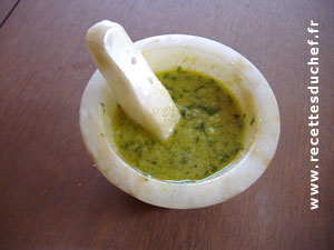 sauce pesto