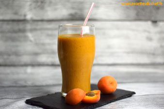 smoothie banane abricot