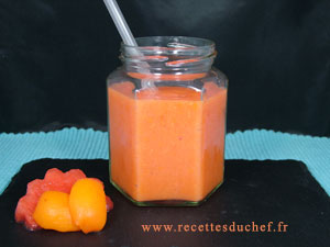 smoothie pasteque abricots