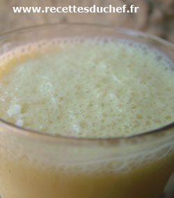 smoothie peche