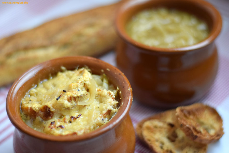 soupe à l'oignon