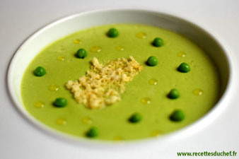 velouté petit pois