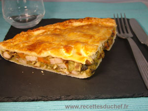 chicken pie champignons