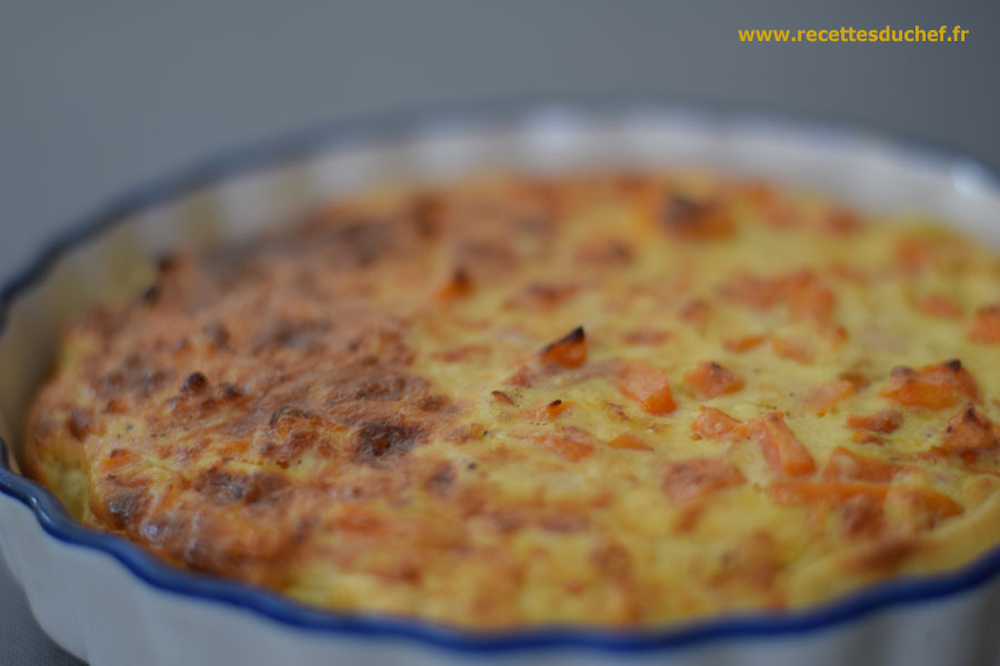 quiche a la carotte